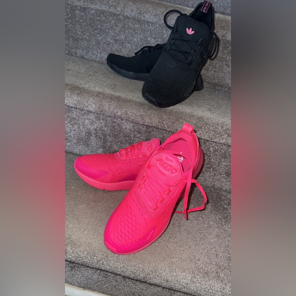 Adidas and Nike Air Max 270